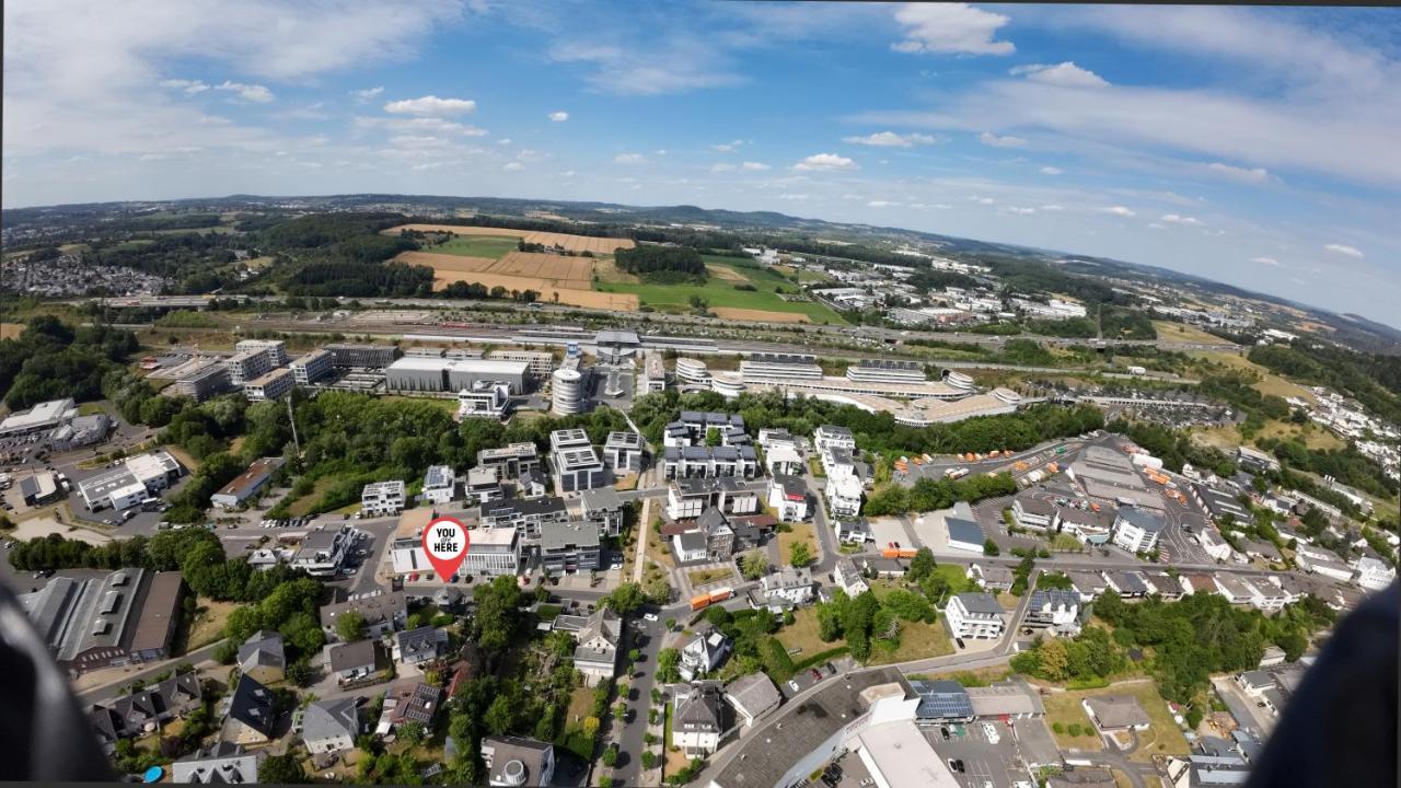 Historischer Wasserturm Montabaur Buitenkant foto